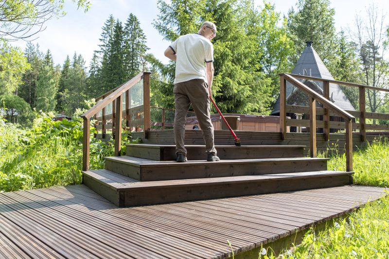 Inspecting Deck Steps