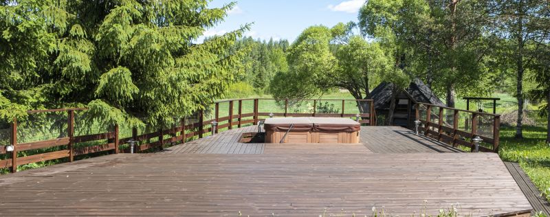 Hot Tub Deck Installation in Stamford, CT