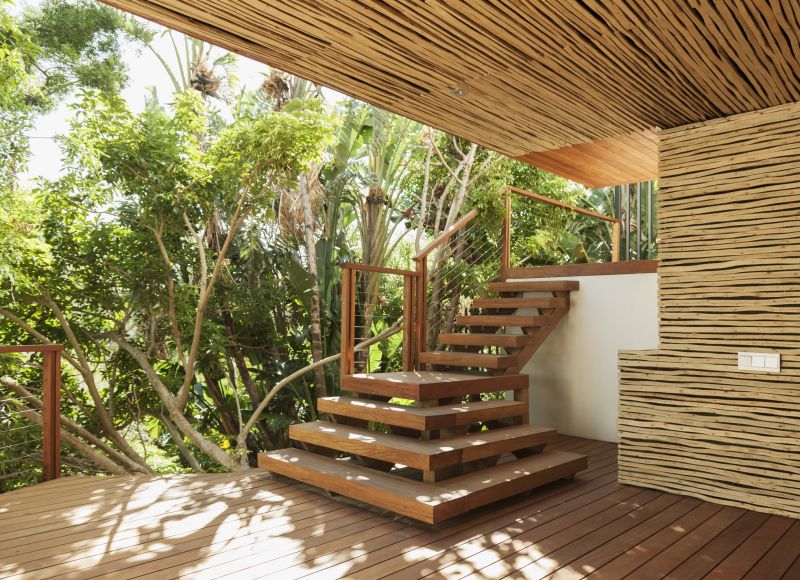 Oak Stairs Repair in Wilmington, NC